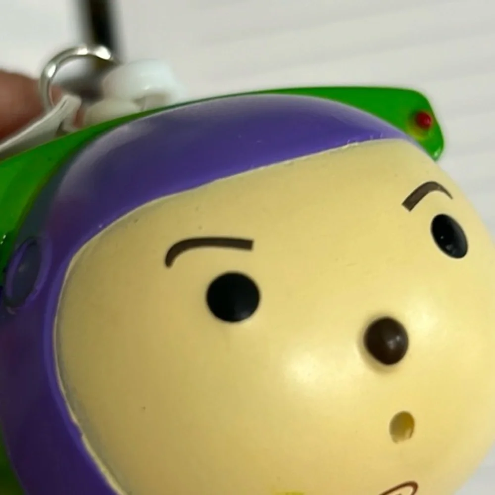 Disney‎ Tsum Tsum - Toy Story Buzz Lightyear Squeezable Scent Keychain Clip NWT